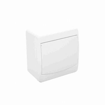 QUADRO DISTRIBUICAO CD SOBREPOR PVC TAMPA BRANCA 34 DISJUNTORES