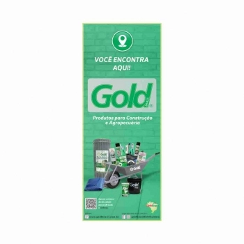 PLACA PVC PARA PAREDE HORIZONTAL 60CM X 1,50M GOLD