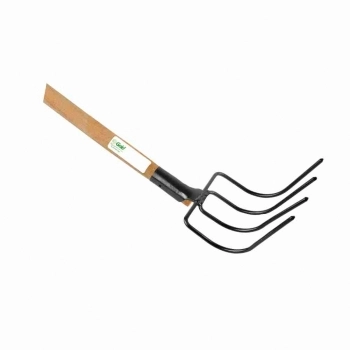 FORCADO CURVO 4 DENTES COM CABO