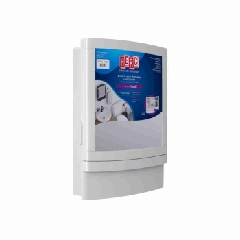 ARMARIO PARA BANHEIRO PLASTICO 33X45CM BRANCO C/ GAVETA HERC