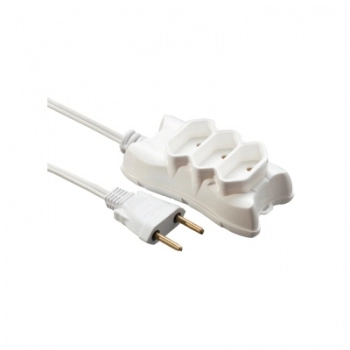 EXTENSAO TRIPLA 2P 2X0.75 5 METROS 39330