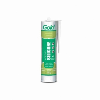 SILICONE ACETICO INCOLOR 260G GOLD