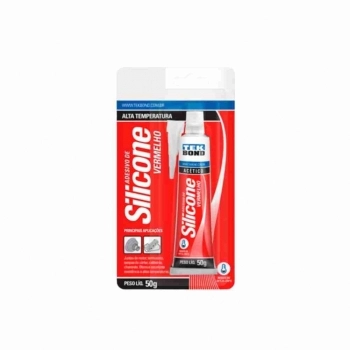 SILICONE ALTA TEMPERATURA VERMELHO 50G