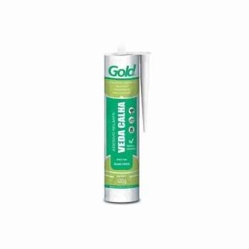 SILICONE VEDA CALHA ALUMINIO 430G GOLD