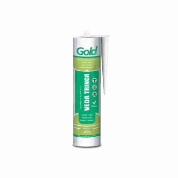 SELANTE ACRILICO VEDA TRINCA BRANCO 400G GOLD
