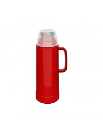 GARRAFA TERMICA BICO FLIP EASY/USE 1,0L VERMELHA