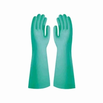 LUVA LATEX NITRILICO LV LATEX 9 G VERDE LONGA - NITRILE LONG