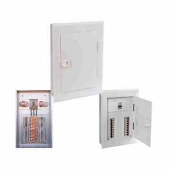 QUADRO DISTRIBUICAO CD EMBUTIR METALICO 36 DISJUNTORES 100A BCO C/ BARRAMENTO