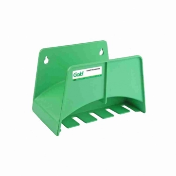 SUPORTE PARA MANGUEIRA DE PAREDE PLASTICO VERDE GOLD