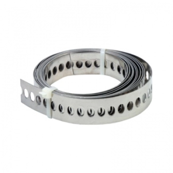 CINTA PERFURADA PARA POSTE ACO GALVANIZADO 17MM TIRA 1,0M