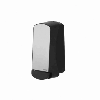 DISPENSER SABONETE LIQUIDO/ALCOOL GEL COMPLETO 800ML FRENTE INOX ESCOVADO