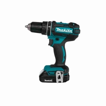 PARAFUSADEIRA/FURADEIRA BATERIA 18V 1,5AH LI-ION MAKITA BIVOLT DHP482SY