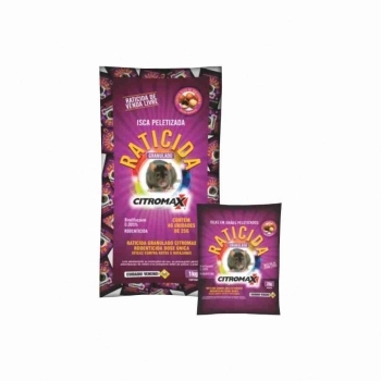 RATICIDA GRANULADO EMBALAGEM COM 40 PCTE DE 25G (1KG)