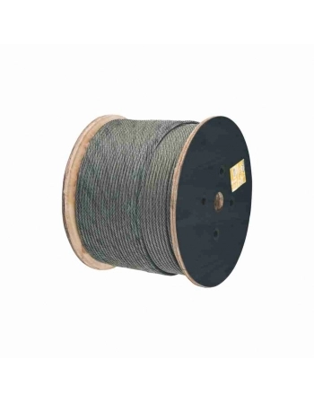 CABO DE ACO GALVANIZADO 6X7 AF 3/16-4,8MM BOBINA COM 500M