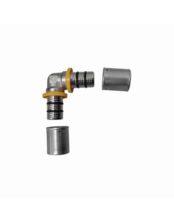 COTOVELO JOELHO PARA TUBO GAS MULTICAMADAS DN16MM