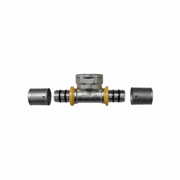 TEE COM ROSCA FEMEA PARA TUBO GAS MULTICAMADAS DN16MM