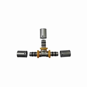 TEE PARA TUBO GAS MULTICAMADAS DN16MM