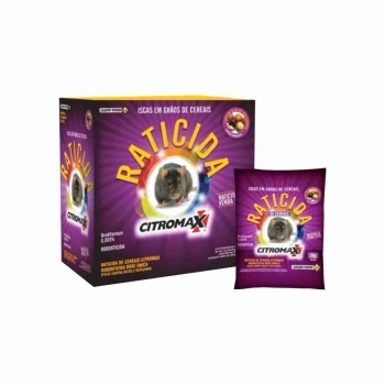 RATICIDA GRANULADO CEREAIS EMBALAGEM COM 40 PCTE DE 25G (1KG)