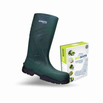 BOTA EM PU VERDE TERMICA CANO LONGO ECOBOOTS N 39