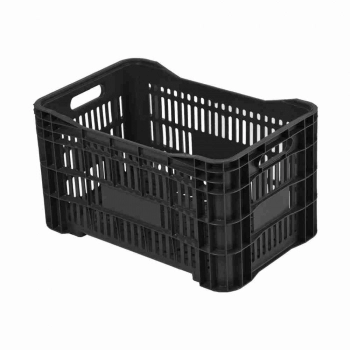 CAIXA PLASTICA VAZADA MS60 46L PRETA