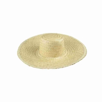 CHAPEU DE PALHA SIMPLES MEXICANO 60CM