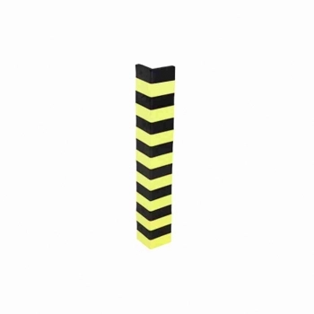 CANTONEIRA PROTETORA DE GARAGEM EVA ZEBRADA 75CMX10CMX10MM