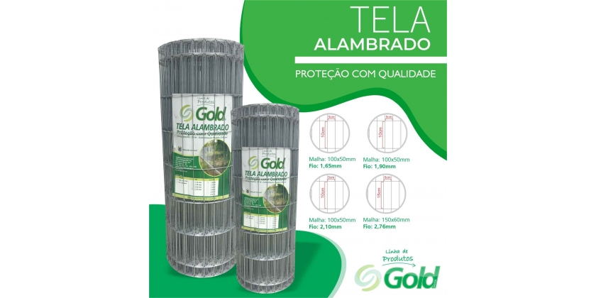 TELAS ALAMBRADO GOLD
