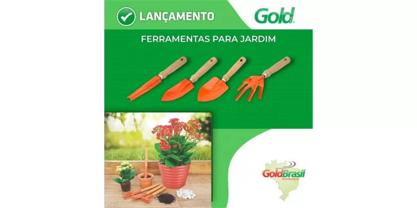 FERRAMENTAS PARA JARDIM GOLD