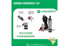 BOMBA SUBMERSA DE 12V